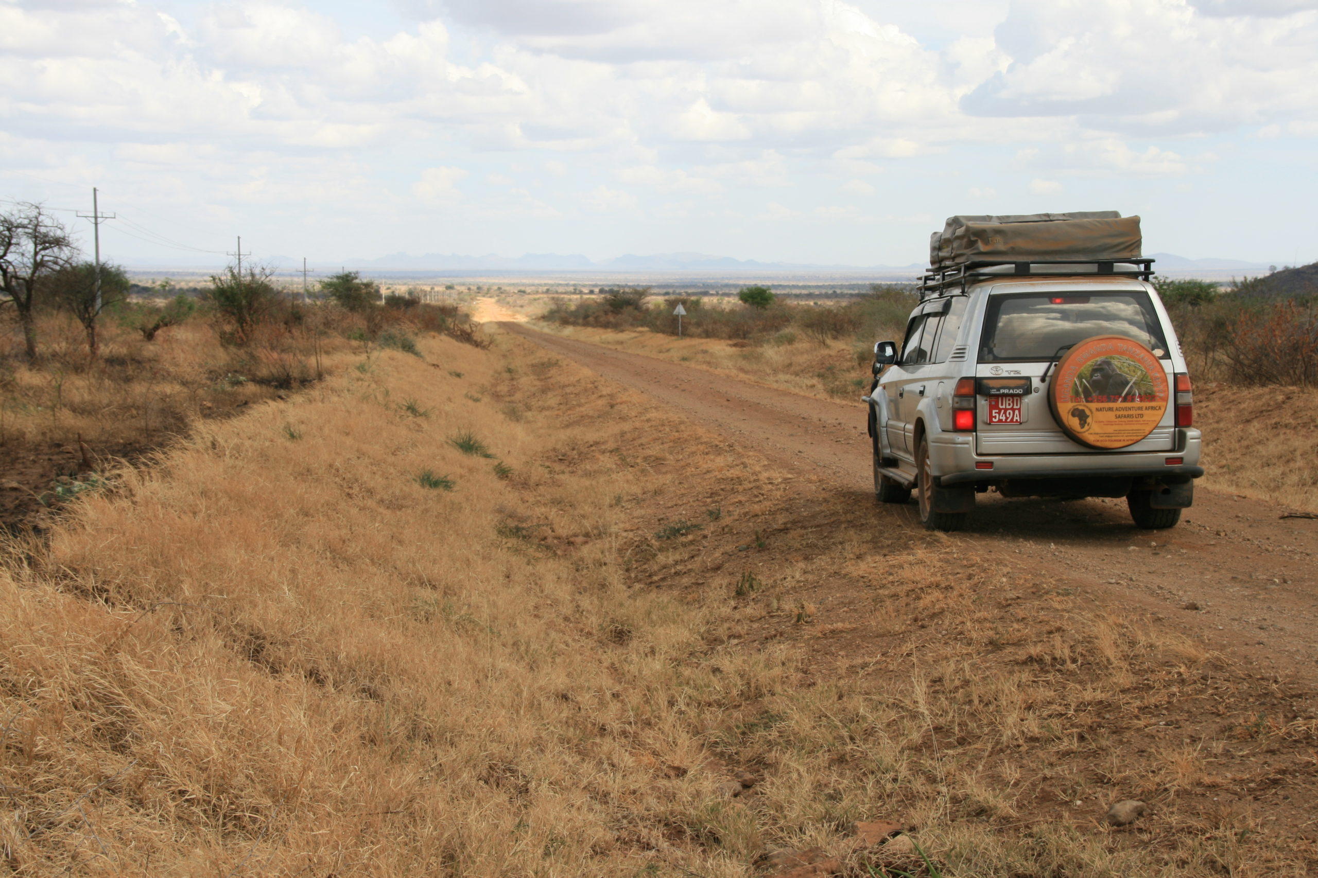 4x4 Rooftop Tent Self Drive Car rental Uganda